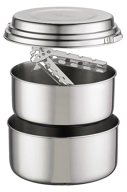 BATTERIE ALPINE INOX 2 CASSEROLES