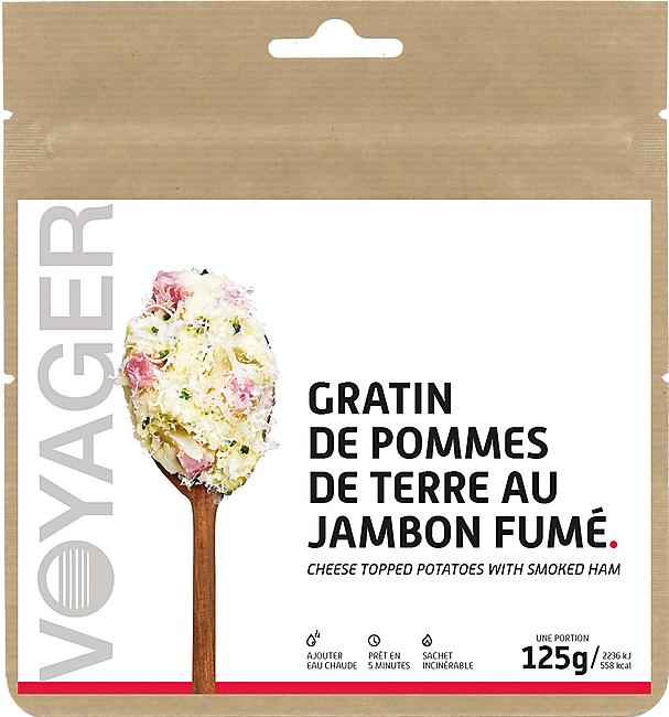 GRATIN DE POMMES DE TERRE AU JAMBON FUME