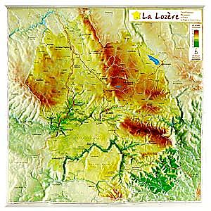 GEORELIEF D48 LOZERE 31X31