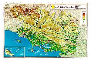 GEORELIEF D56 MORBIHAN 21X31