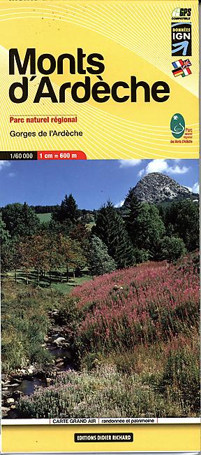 11 MONTS D ARDECHE 1 60 000 E DIDIER RICHARD